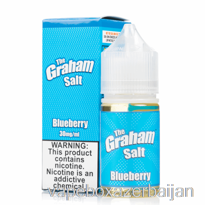 Vape Azerbaijan Blueberry SALT - The Graham - Mamasan E-Liquid - 30mL 30mg